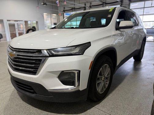 Summit White 2023 Chevrolet Traverse LT Leather