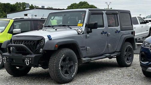 Billet Silver Metallic Clearcoat 2015 Jeep Wrangler Unlimited Sport