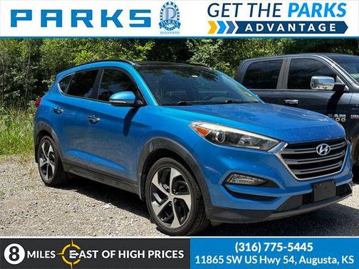 Caribbean Blue 2016 Hyundai TUCSON Limited