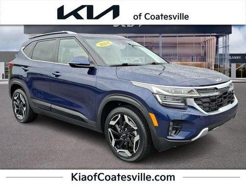 Dark Ocean Blue 2024 Kia Seltos SX