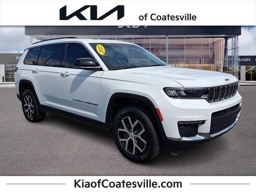 Bright White Clearcoat 2023 Jeep Grand Cherokee L Limited