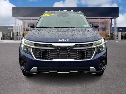 Dark Ocean Blue 2024 Kia Seltos EX