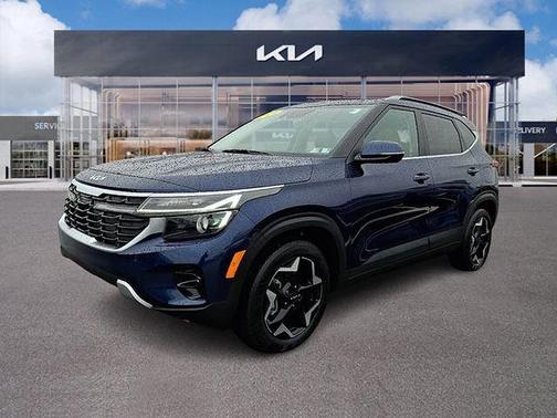 Dark Ocean Blue 2024 Kia Seltos EX