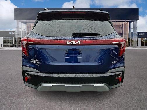 Dark Ocean Blue 2024 Kia Seltos EX
