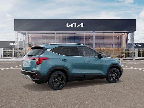 Blue 2026 Kia Seltos EX