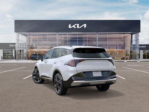 Snow White Pearl 2027 Kia Sportage Hybrid SX-Prestige
