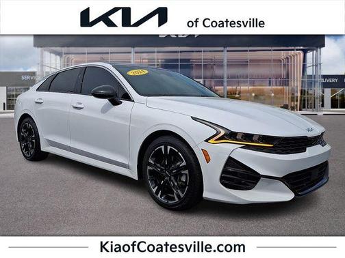 Glacial White Pearl 2024 Kia K5 GT-Line