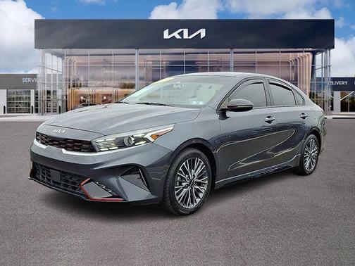 Gravity Gray 2023 Kia Forte GT-Line