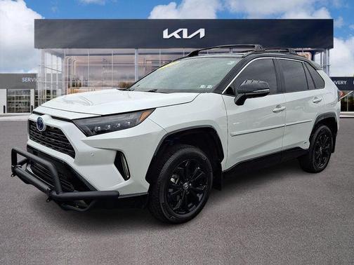 Midnight Black Metallic 2023 Toyota RAV4 Hybrid XSE
