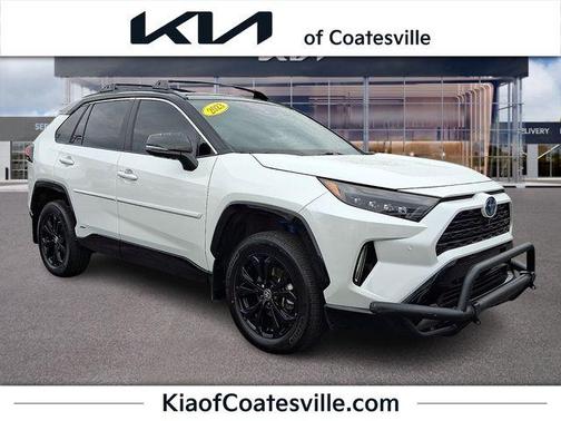 Midnight Black Metallic 2023 Toyota RAV4 Hybrid XSE