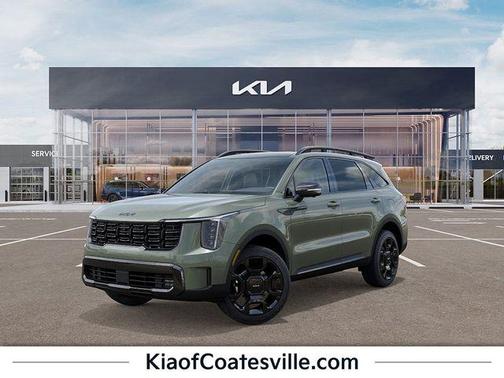 Jungle Green 2026 Kia Sorento X-Line SX