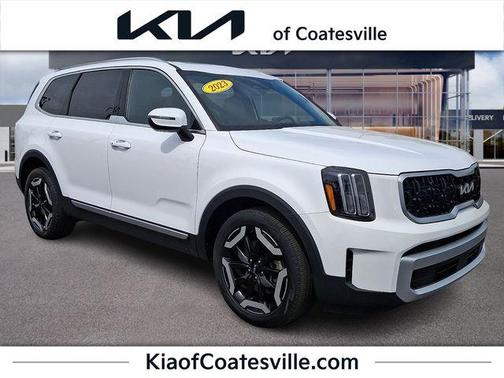 Glacial White Pearl 2023 Kia Telluride EX