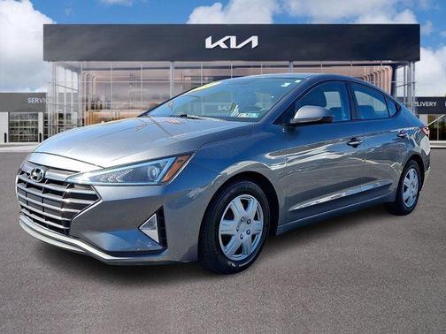 Machine Gray 2019 Hyundai ELANTRA SE