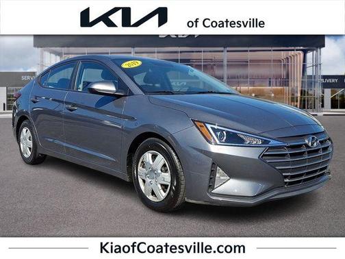 Machine Gray 2019 Hyundai ELANTRA SE