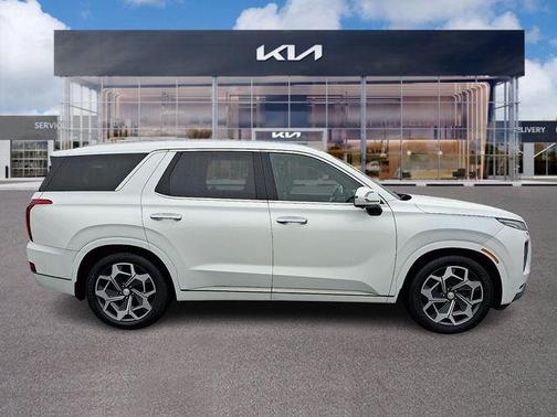 Hyper White 2021 Hyundai PALISADE Calligraphy