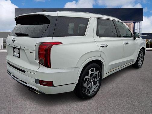 Hyper White 2021 Hyundai PALISADE Calligraphy