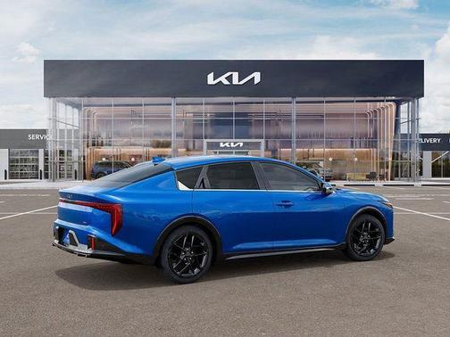 Wave Blue 2025 Kia K4 GT-Line Turbo
