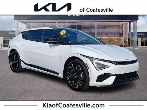 Glacier White Pearl 2025 Kia EV6 GT-Line