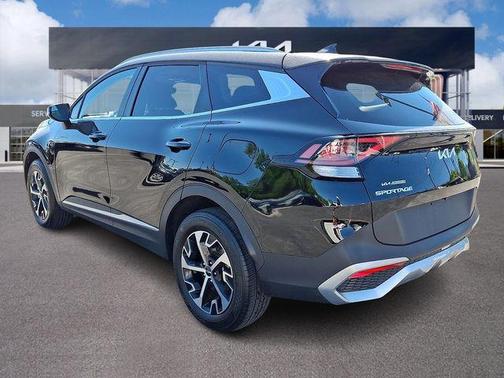 Ebony Black 2025 Kia Sportage EX