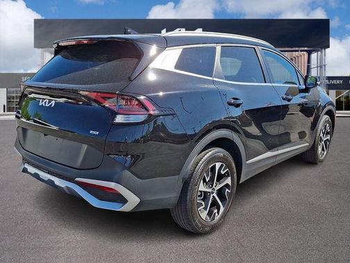 Ebony Black 2025 Kia Sportage EX