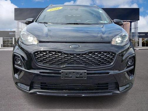 Black Cherry Pearl 2022 Kia Sportage Nightfall
