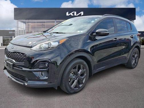 Black Cherry Pearl 2022 Kia Sportage Nightfall