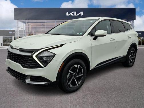 Snow White Pearl 2023 Kia Sportage Hybrid LX