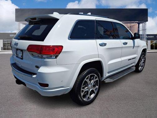 Bright White Clearcoat 2019 Jeep Grand Cherokee Overland