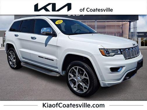 Bright White Clearcoat 2019 Jeep Grand Cherokee Overland
