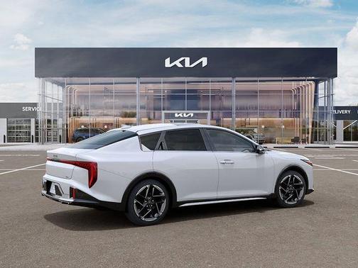 White 2026 Kia K4 GT-Line
