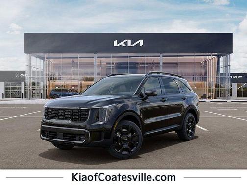 Aurora Black Pearl 2026 Kia Sorento Hybrid X-LINE SX PRESTIGE