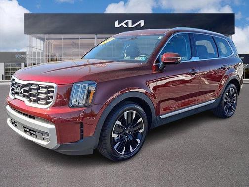 Red 2023 Kia Telluride SX