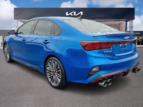 Blue 2022 Kia Forte GT