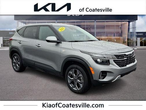 Steel Gray 2024 Kia Seltos LX