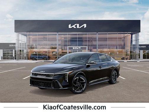 Aurora Black 2025 Kia K4 GT-Line
