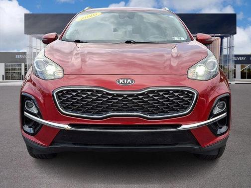 Hyper Red 2020 Kia Sportage EX