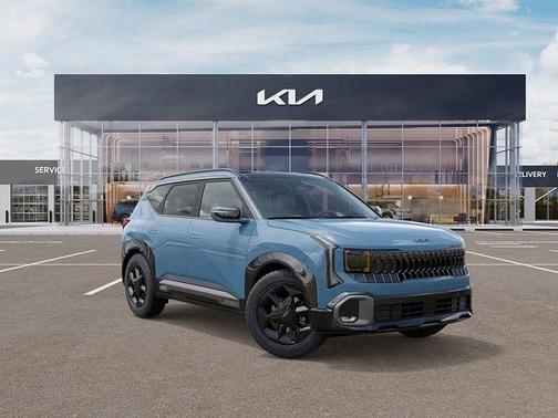 Blue 2027 Kia Seltos X-Line