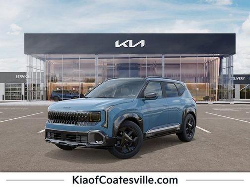 Blue 2027 Kia Seltos X-Line