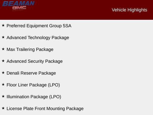 2026 GMC Yukon Denali