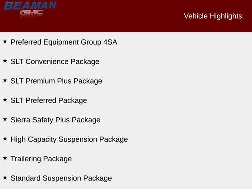2025 GMC Sierra 1500 SLT