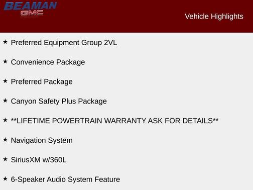 2025 GMC Canyon Elevation