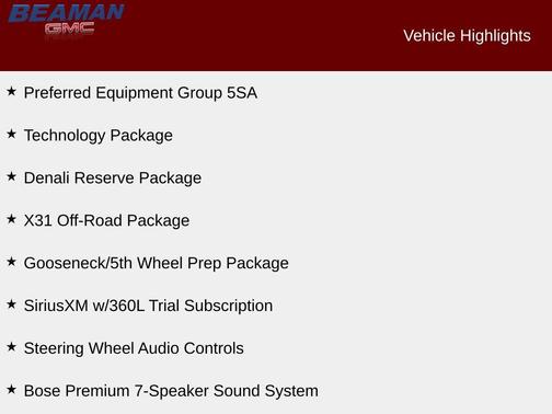 2025 GMC Sierra 2500 Denali