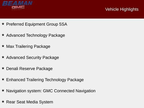 2026 GMC Yukon Denali