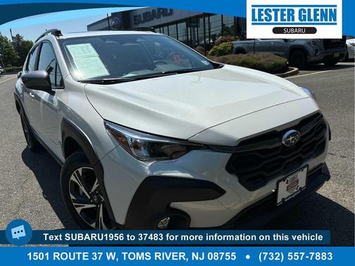 Crystal White Pearl 2024 Subaru Crosstrek Premium