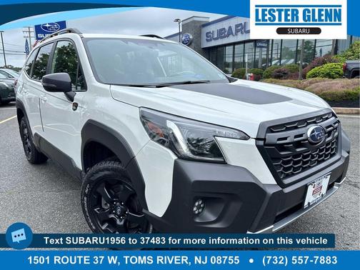 Crystal White Pearl 2024 Subaru Forester Wilderness