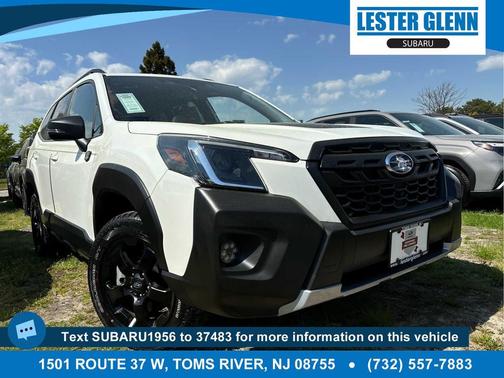 Crystal White Pearl 2025 Subaru Forester Wilderness