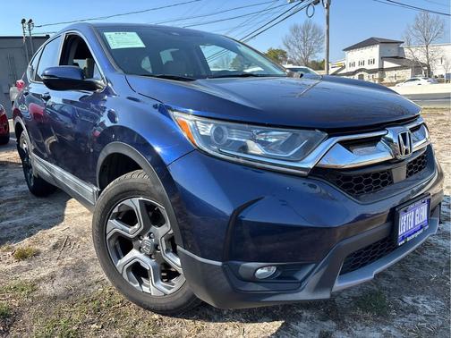 Obsidian Blue Pearl 2017 Honda CR-V EX