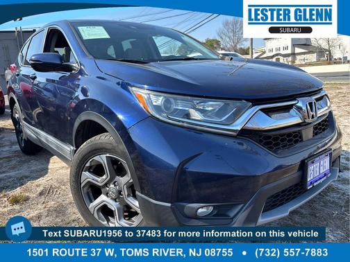 Obsidian Blue Pearl 2017 Honda CR-V EX