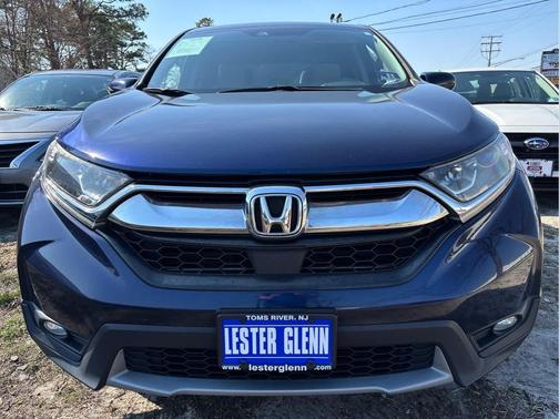 Obsidian Blue Pearl 2017 Honda CR-V EX