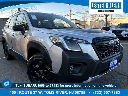 Ice Silver Metallic 2025 Subaru Forester Wilderness